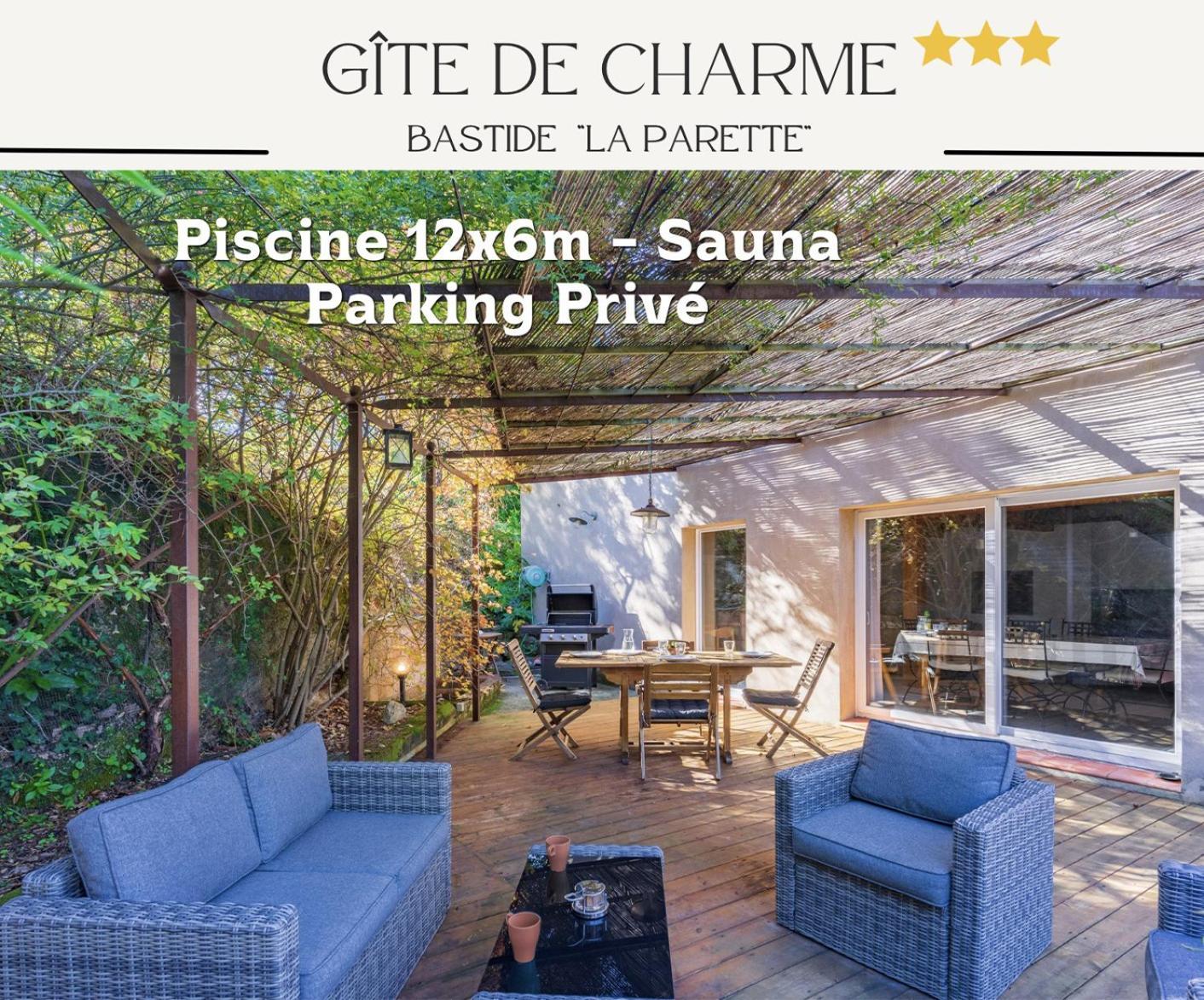 Gite Classe 3* Dans Magnifique Bastide Provencale Auriol 外观 照片
